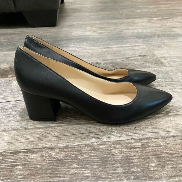 Nine West Shoes - Nine West black leather pumps size 8.5 M